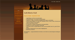 Desktop Screenshot of cafe-bistro-kult.de